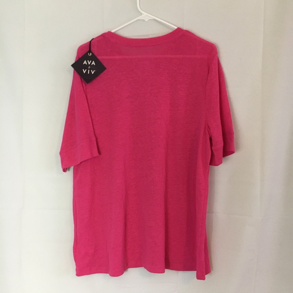 Pink Maternity Top - Picture 2 of 7